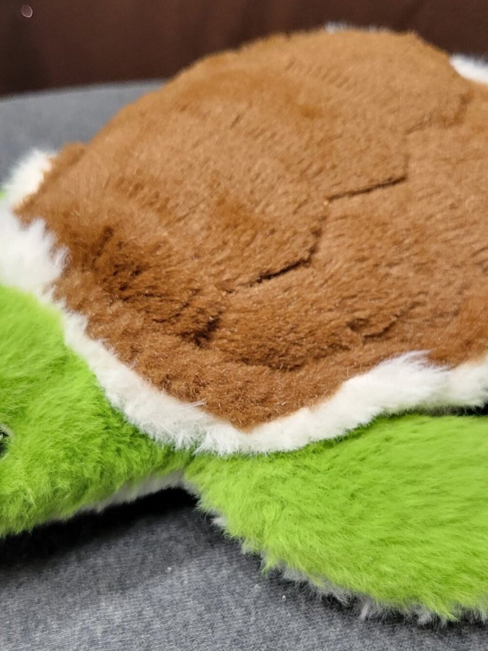 Adventure Planet turtle green and brown good condition